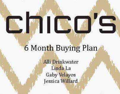 Chico's 6 Month Buying Plan
