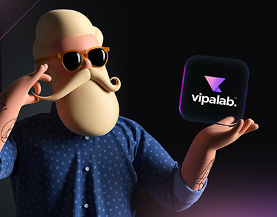 Vipalab Logo + Identidade Visual
