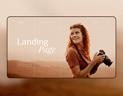 LANDING PAGE | FOR THE PHOTOGRAPHER