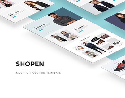 Shopen — Multipurpose PSD Template