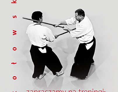 Plakaty klubu Aikido
