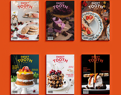 Sweet Tooth Dessert Magazine Design