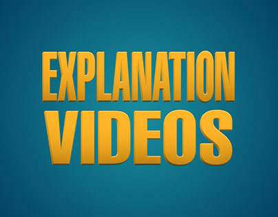 Explanation videos