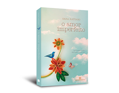 Cover design of "O amor imperfeito"