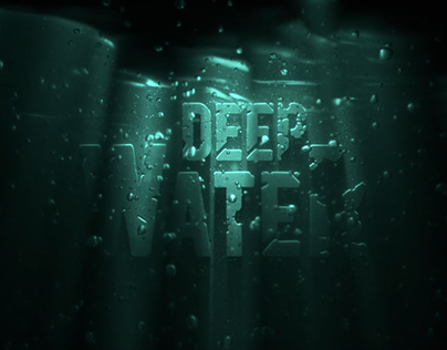 Underwater 3D Text Animation