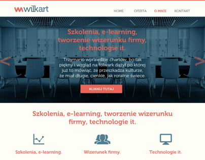 Web design for wilkart.