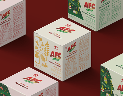 AFC CRACKERS PACKAGING DESIGN (CHRISTMAS EDITION)