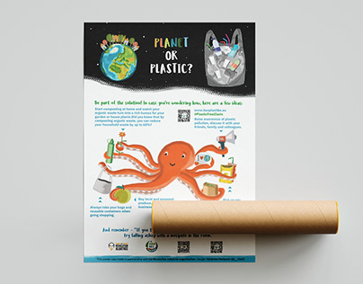 Visual identity for Zlarin plastic-free initiative