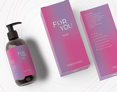 FOR YOU_ identity for a beauty salon