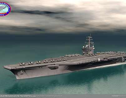 USS Ronald Reagan (CVN-76) Aircraft Carrier (2003-P)