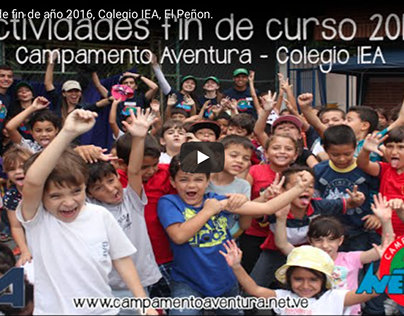 VIDEO: Actividades cierre año escolar, Colegio El peñón