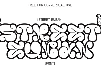 Street Euban - Free Graffiti Marker Font