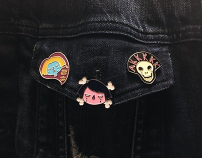Pin Series "Days of Casual Existential Crises"