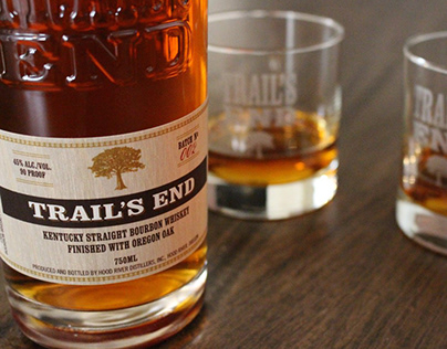 Packaging Design: Trail's End Bourbon