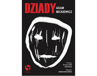 Dziady - theatre poster