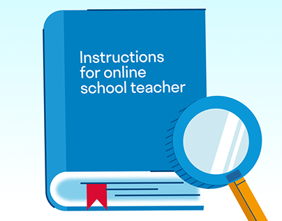Instructions for online school teacher