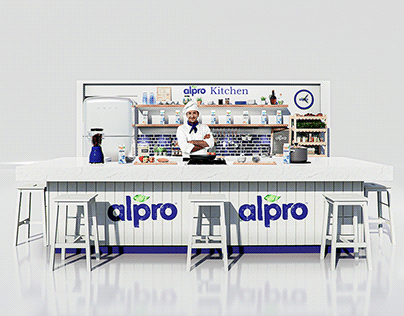 Alpro Trade & Activation Stands
