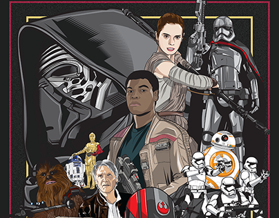 Star Wars - The Force Awakens Alt. Movie Poster