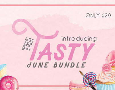 The Tasty June Bundle by TheHungryJPEG