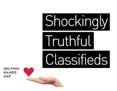 HELPING HANDS | Shockingly Truthful Classifieds