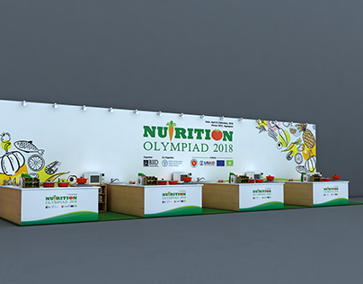 Design And 3d Visualization For Nuirition Olympiad