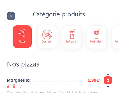 Application Ma Pizza (Francecom)