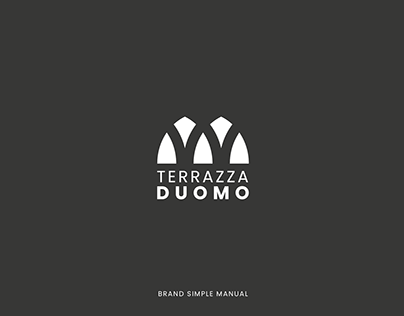 Logo design + Brand manual - Terrazza Duomo (Amalfi)