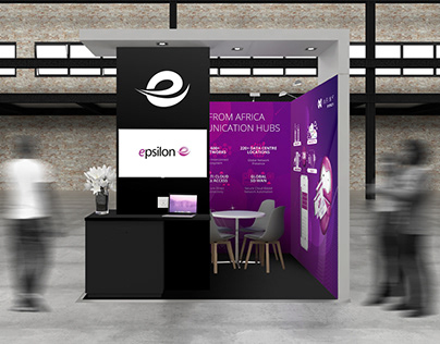Epsilon Telecom: AfricaCom Booth Design