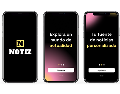 App de Noticias - UX/UI Belluccia 2023