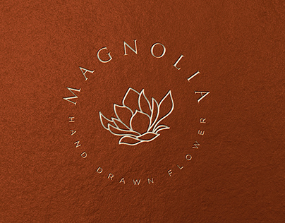 MAGNOLIA Hand Drawn Logo