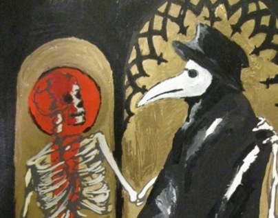 Plague Doctor Altarpiece Series