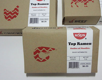 Top Ramen Packaging