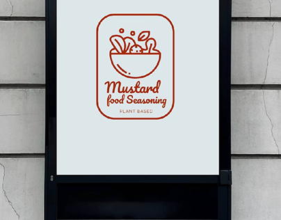 mustard logo design