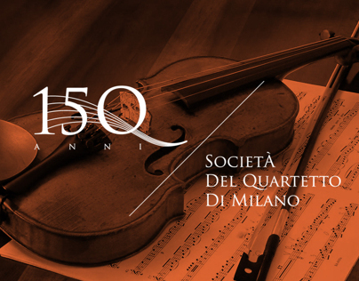 Quartetto di Milano - 150th Anniversary Logo