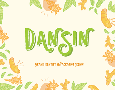 Dansin - Brand Identity & Packaging Design