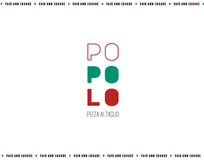 Piza POPOLO Branding