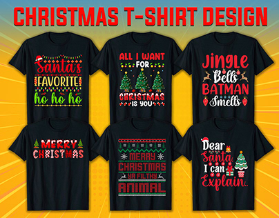Christmas T-shirt Designs