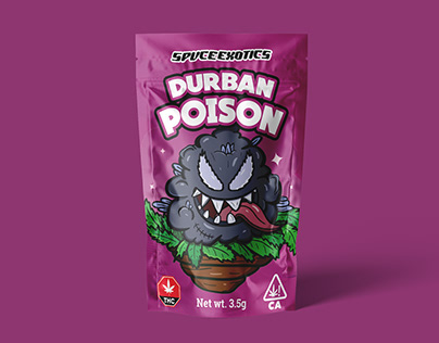 Durban Poison Cannabis Design