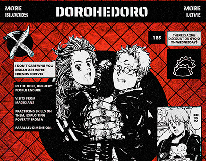 Project thumbnail - DOROHEDORO | POSTER | CHAPTER TWO