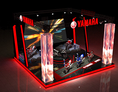 Yamaha Bike show stall