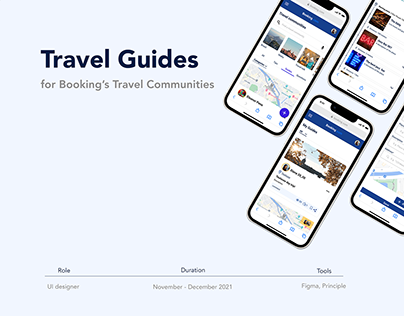 Travel guides for Booking.com's Communities