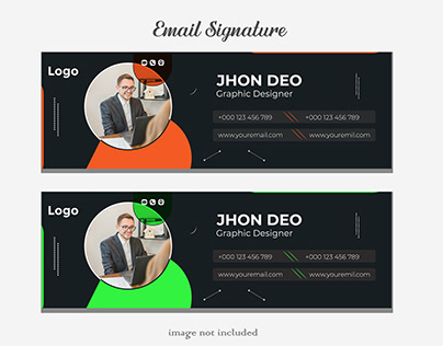 email signature post design