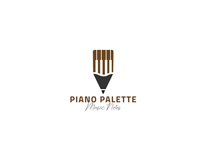 Piano Palette Logo Design