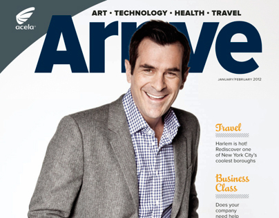 Amtrak Arrive Magazine