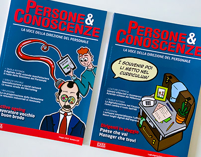 Magazine Illustration - Persone&Conoscenze, ESTE