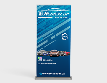 Roll Up banner - Remexcar