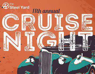 Cruise Night Poster Design