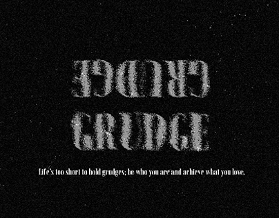 Project thumbnail - Typography #1 "Grudge"