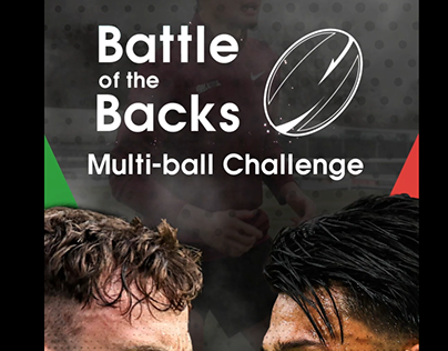 Battle of the backs rugby challenge