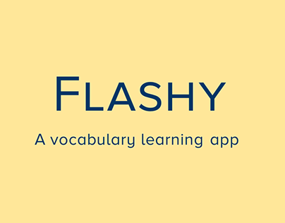 Project thumbnail - Vocabulary Learning Native App UX Case Study